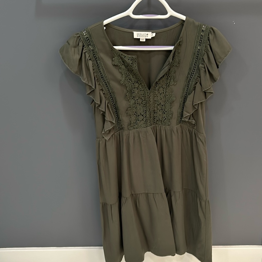 Molly bracken green dress